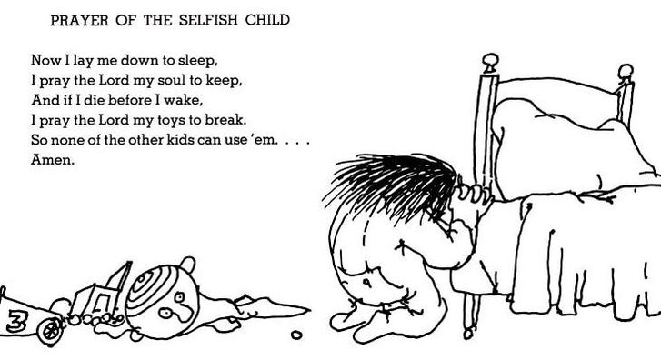 Prayer of the Selfish Child